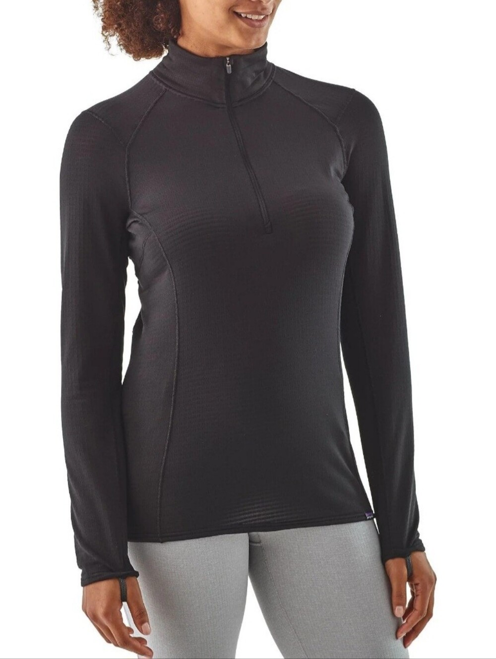 Patagonia Women's Capilene Thermal Weight Zip Neck Pullover-Size M